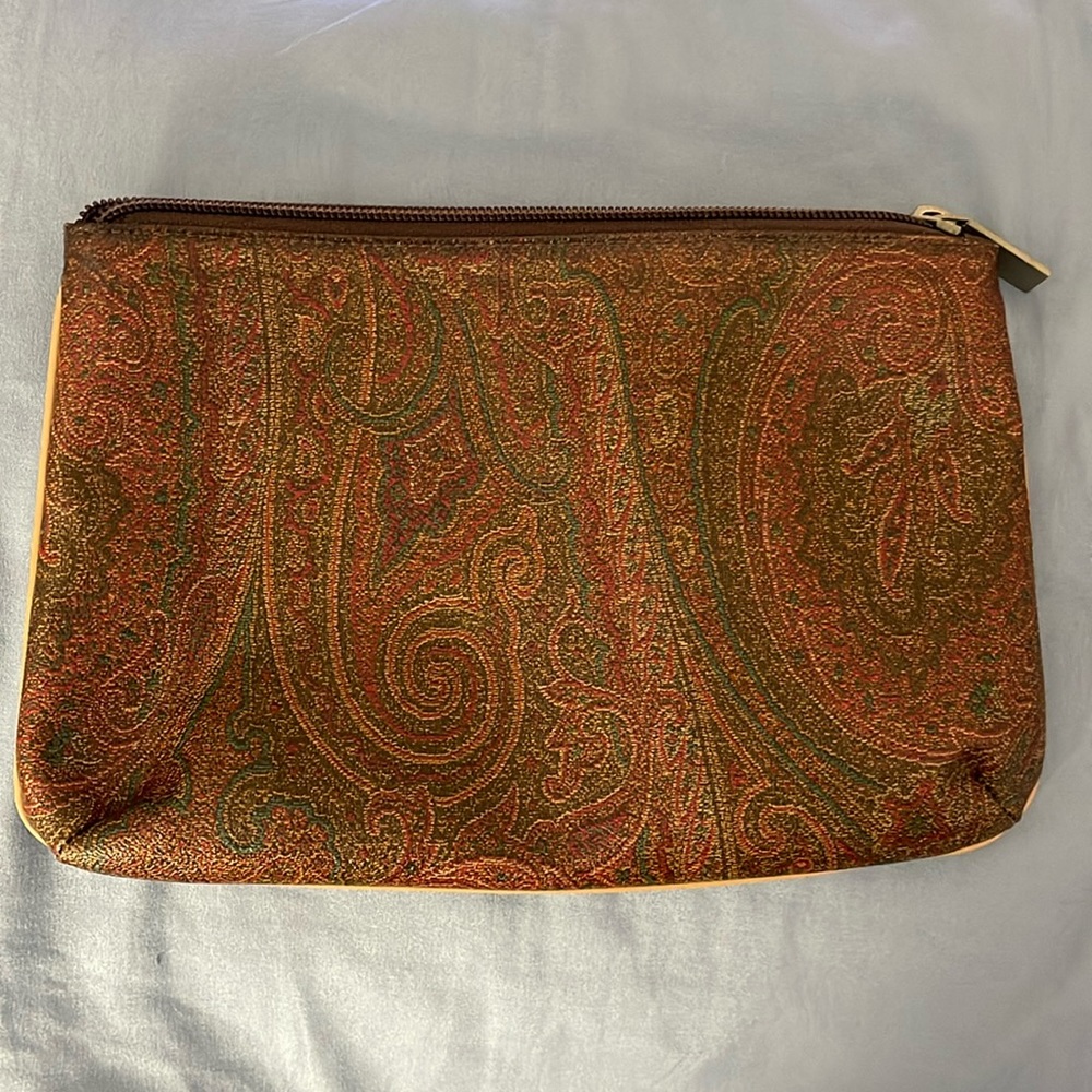 Etro zip pouch